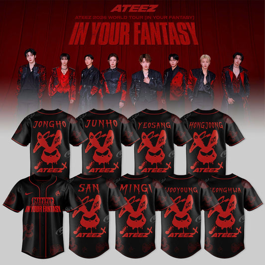 Ateez VR Concert Light The Way “ Limited Jersey