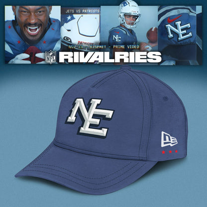 New England Patriots 2025 Rivalries Nor™Easter Storm Blue Hoodie