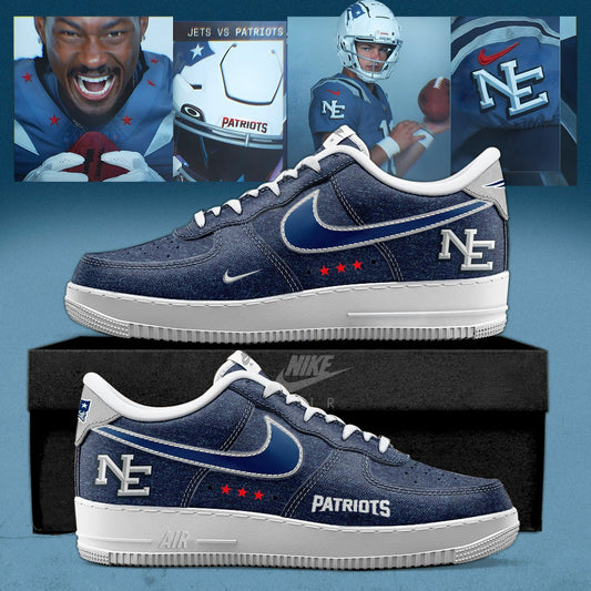 _ New England Patriots 2025 Rivalries Nor™Easter Storm Special AF1 Sneakers