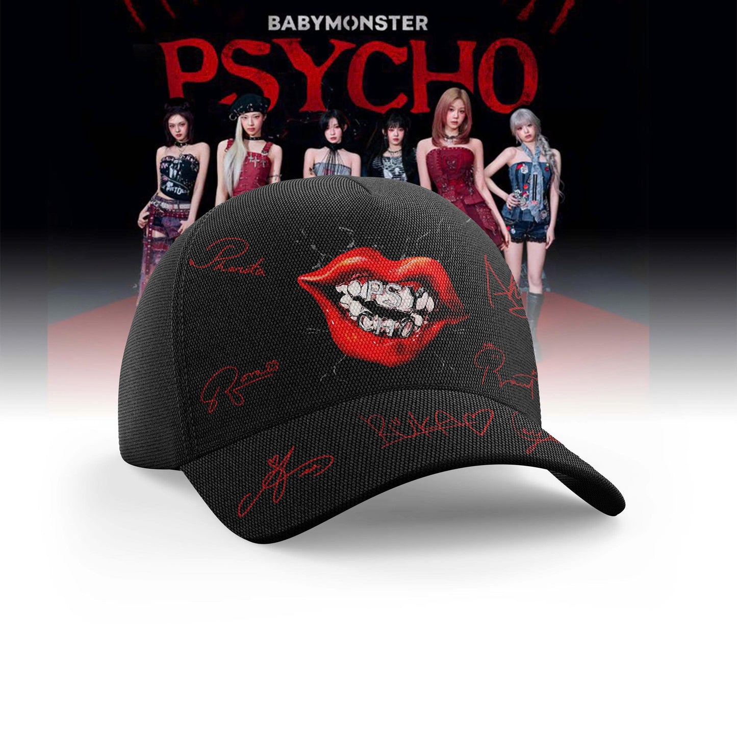 BABYMONSTER : PSYCHO [ WE GO UP] Album 2025 Limited “ Hoodie ( Asa )