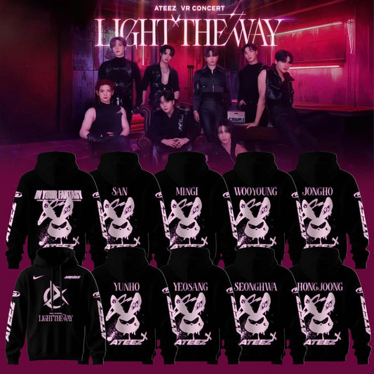 Ateez VR Concert Light The Way “ Limited Hoodie