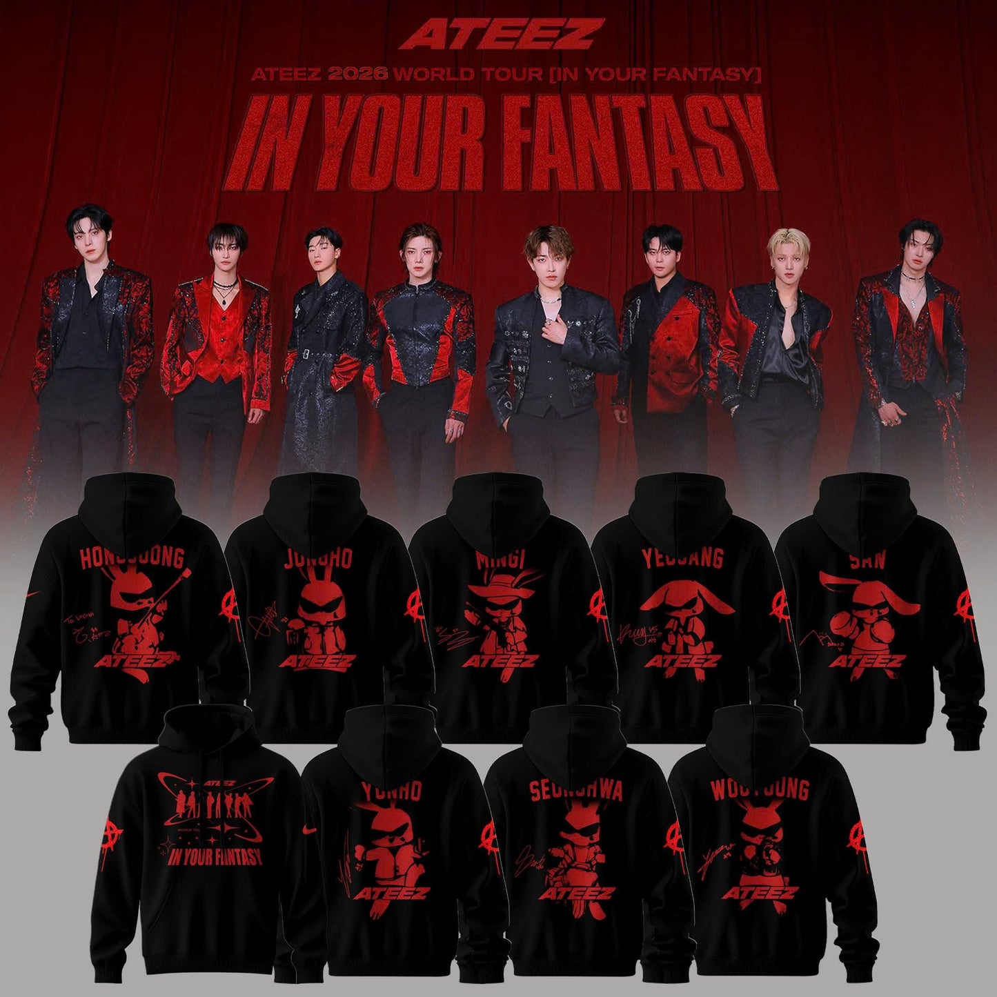 ATEEZ “ IN YOUR FANTASY World Tour