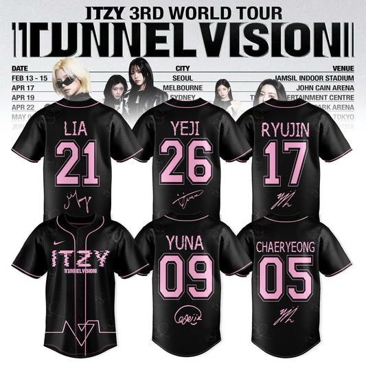 ITZY 3RD WORLD TOUR TUNNEL VISION Special Edition Jersey