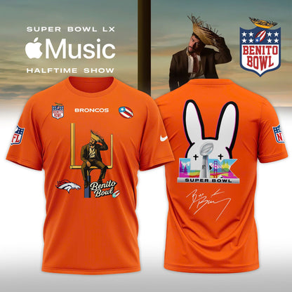 All Team NFL x Bad Bunny 2026 Super Bowl LX Halftime Show Special Edition T-shirt