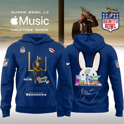All Team NFL x Bad Bunny 2026 Super Bowl LX Halftime Show Special Edition Hoodie