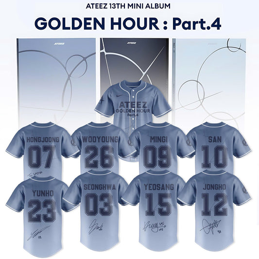 ATEEZ 13th Mini Album GOLDEN HOUR: Part.4 Collection
