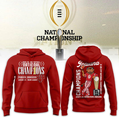 Indiana Hoosiers National Champions 2025/26 Hoodie