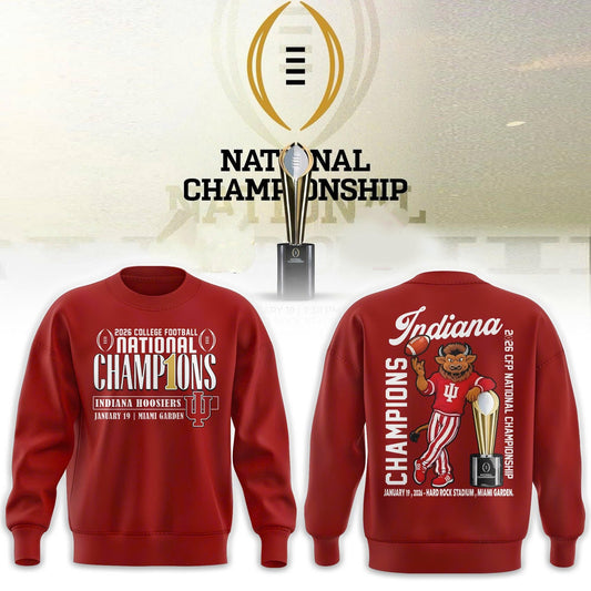 Indiana Hoosiers National Champions 2025/26 Sweatshirt