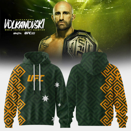 Alexander Volkanovski UFC 325 Featherweight Champion Hoodie