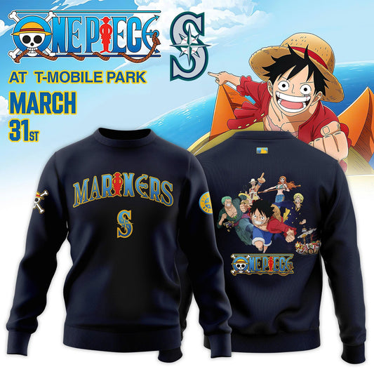 Seattle Mariners x One Piece Night 2026 Limited Edition Sweatshirt