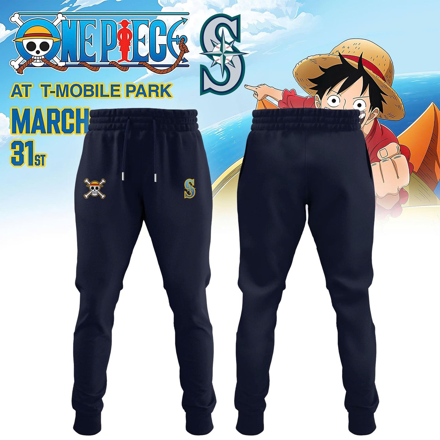 Seattle Mariners x One Piece Night 2026 Limited Edition Hoodie