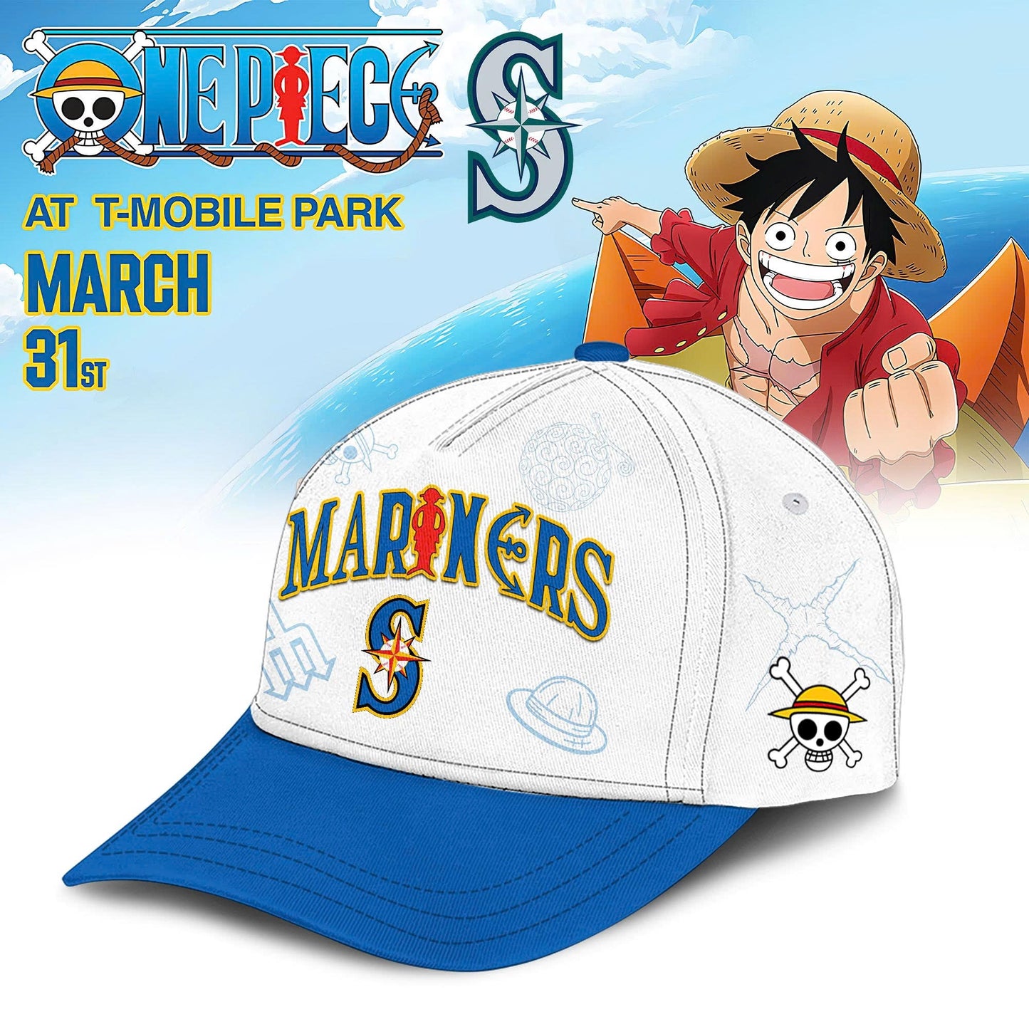 Seattle Mariners x One Piece Night 2026 Limited Edition Sweatshirt