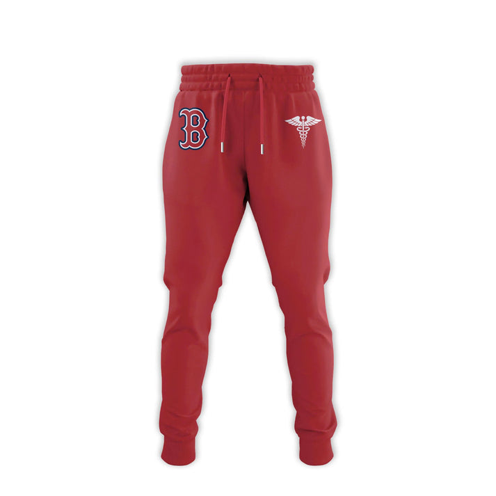 2026 Boston Red Sox Healthcare Appreciation Night Limited Edition Jersey Jogger And Cap Red Outfit
