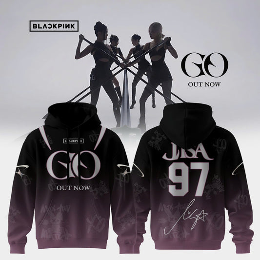 BLACKPINK ˜GO™ OUT NOW “ Hoodie ( Lisa )