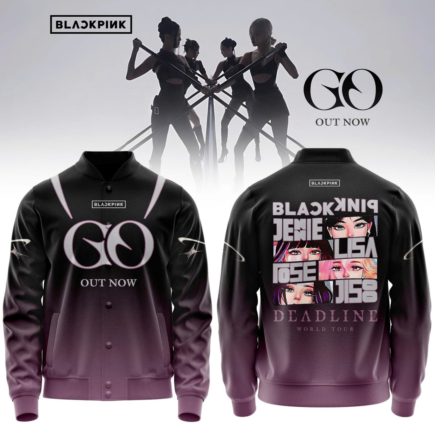 BLACKPINK ˜GO™ OUT NOW “ Jacket