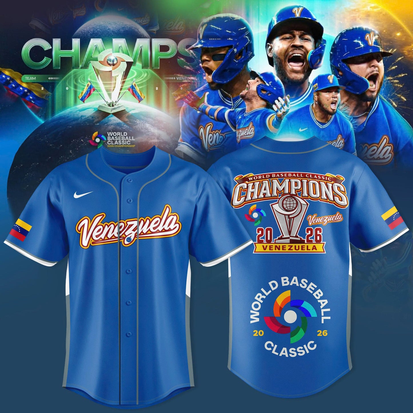 ðŸ†ï¸ðŸ†ï¸ðŸ† Venezuela Baseball World Baseball Classic Champions 2026