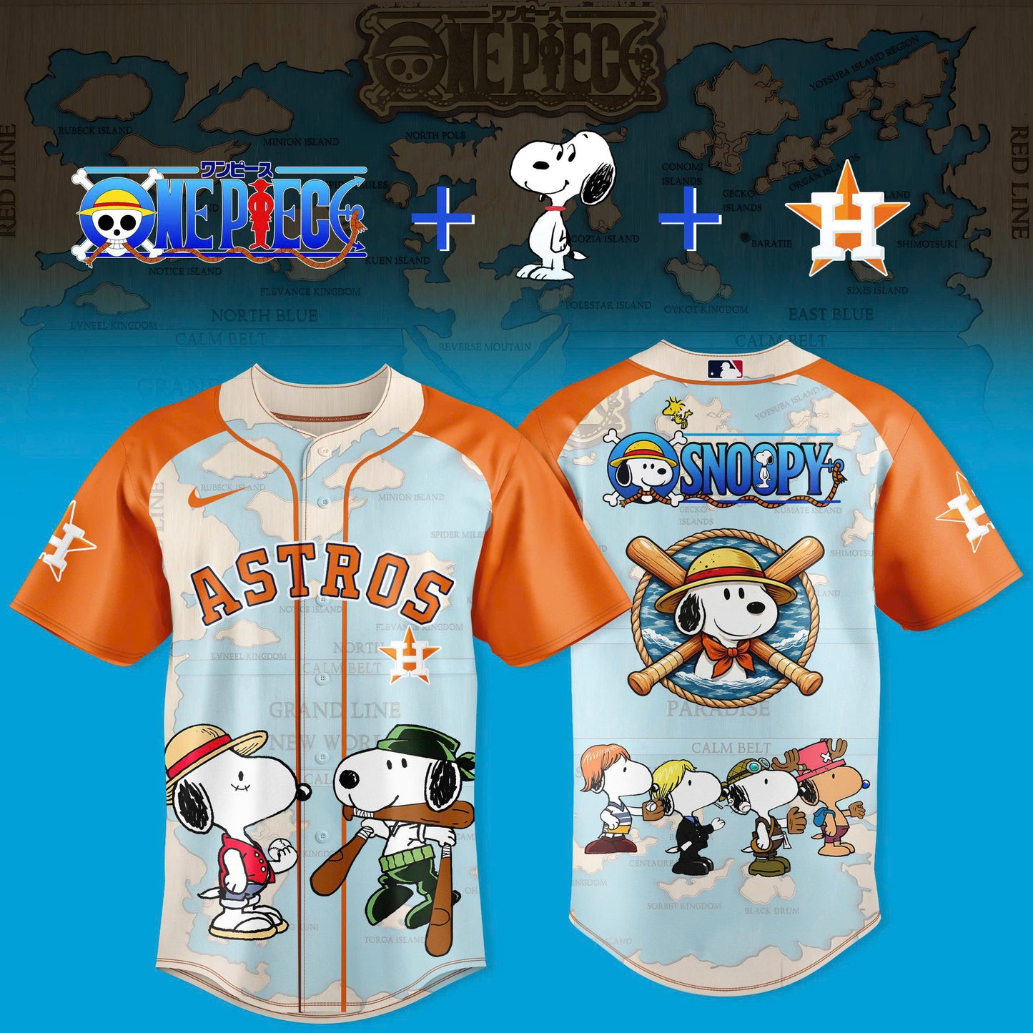 Snoopy x One Piece 2026 Edition Jersey