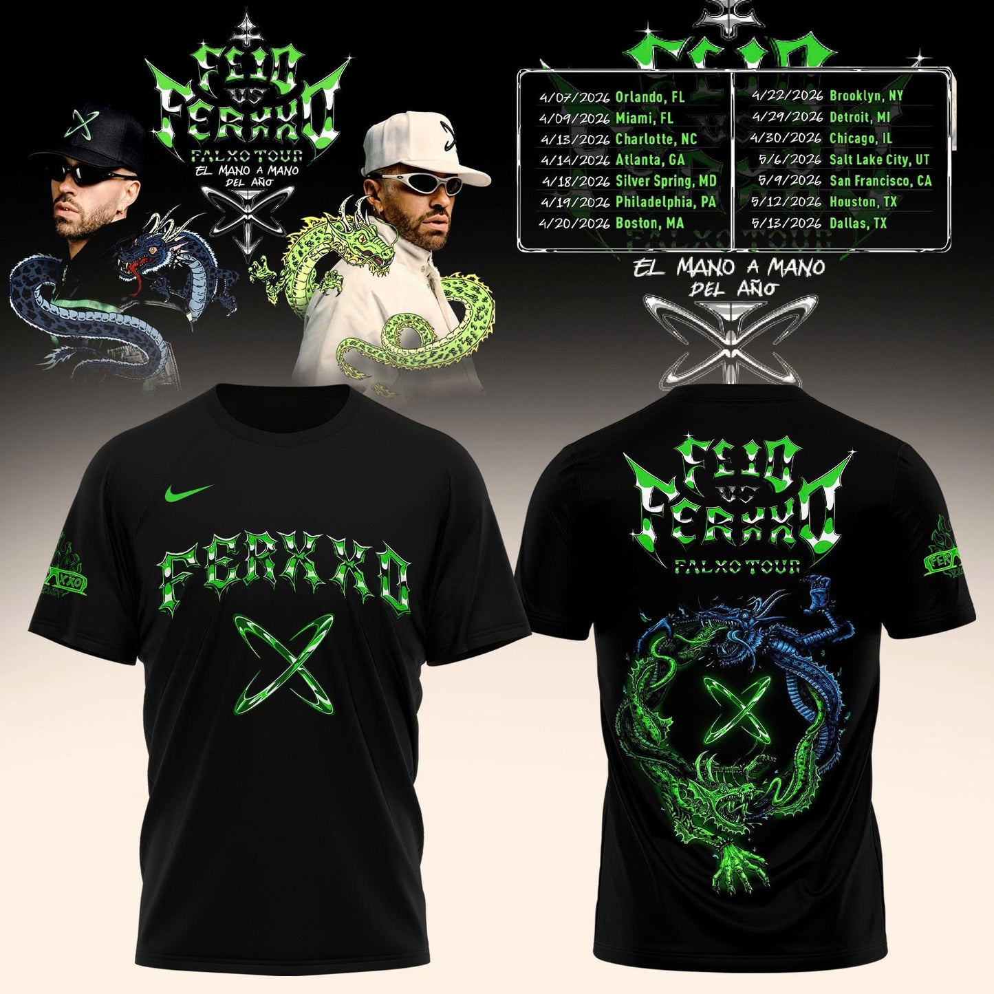 Falxo Tour 2026 Edition Tee