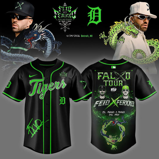 Detroit Tigers x FEID Falxo Tour 2026 Limited Edition Jersey