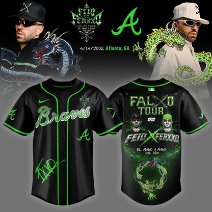 Atlanta Braves x FEID Falxo Tour 2026 Limited Edition Jersey