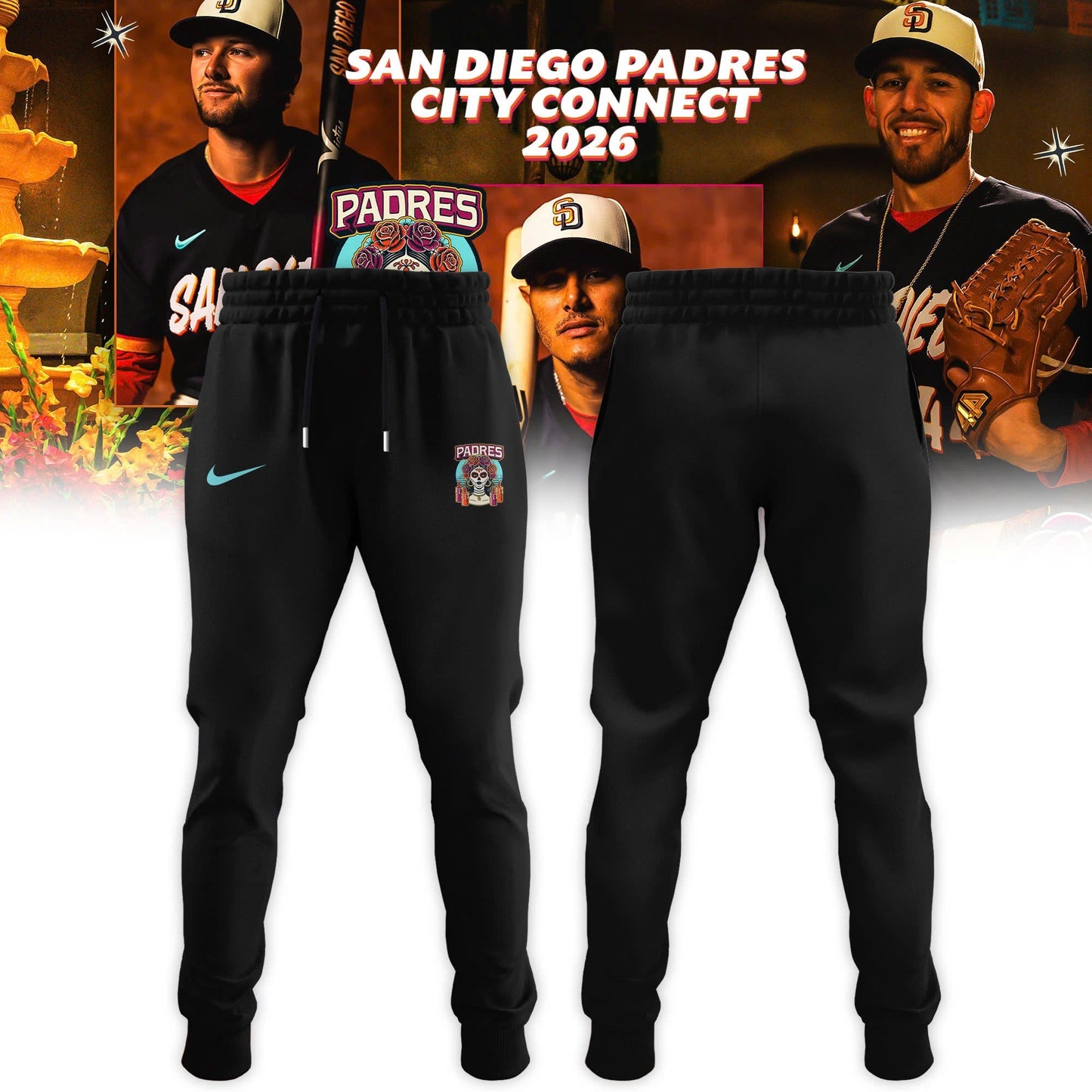 San Diego Padres City Connect 2026 Customize Limited Editions Jersey