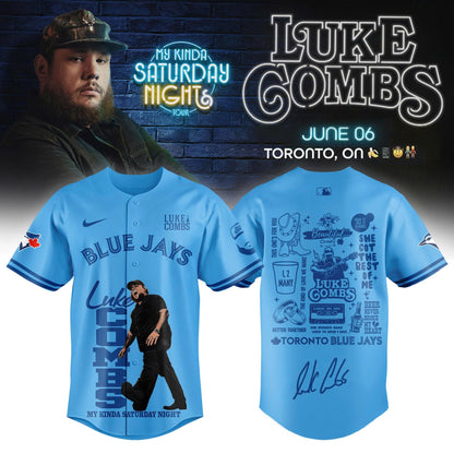 Toronto Blue Jays x LC My Kinda Saturday Night Tour 2026 Limited Edition Jersey