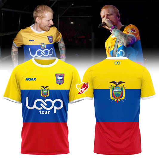 Ed Sheeran Loop Tour 2026 Ecuador Exclusive T-Shirt