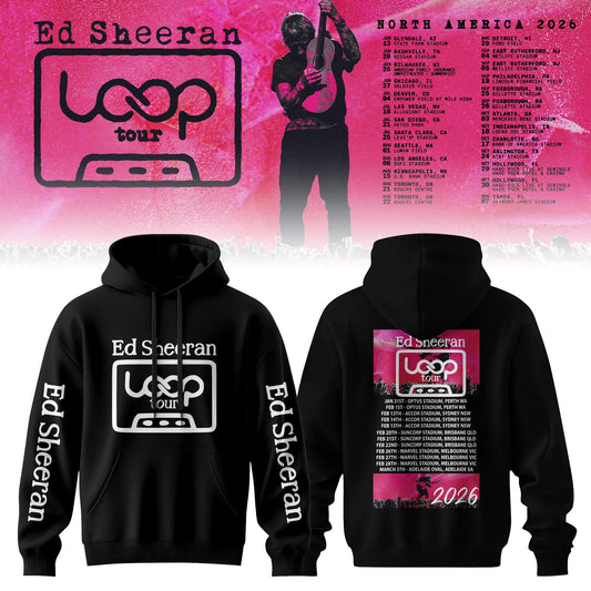 Ed Sheeran Loop Tour 2026 Limited Edition Hoodie