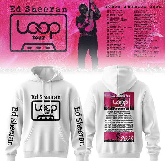 Ed Sheeran Loop Tour 2026 Limited Edition Hoodie