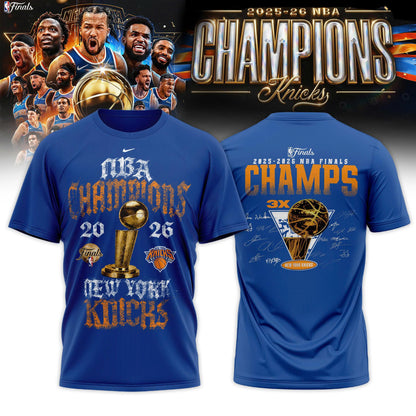 New York Knicks NBA Finals Champs Nike Locker Room T-Shirt