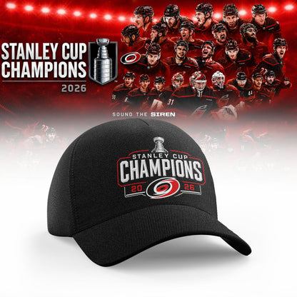 Carolina Hurricanes 2026 Stanley Cup Champions T-Shirt