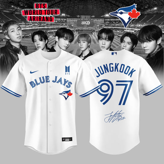Toronto Blue Jays x BTS JUNGKOOK 97 World Tour 2026 Limited Edition Jersey