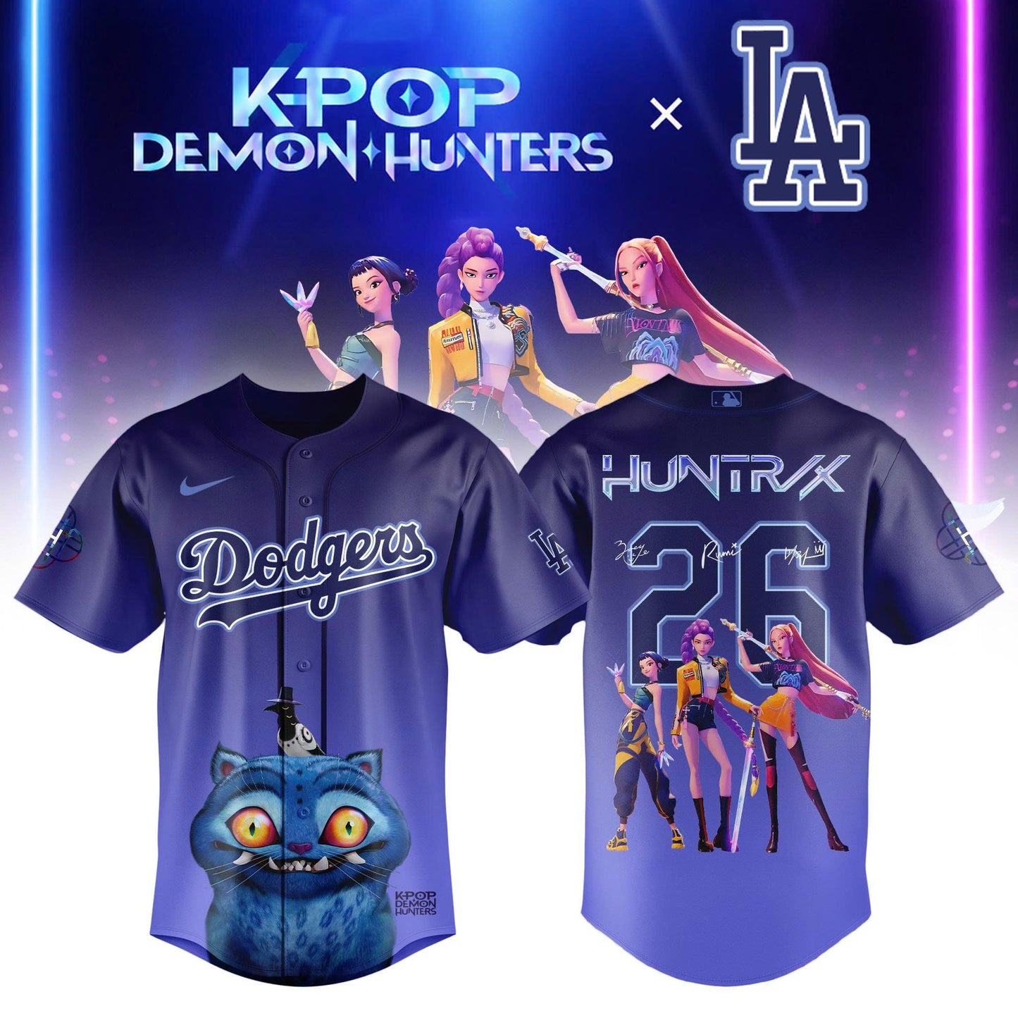 All Team MLB x Kpop Demon Hunters 2026 Limited Edition Jersey