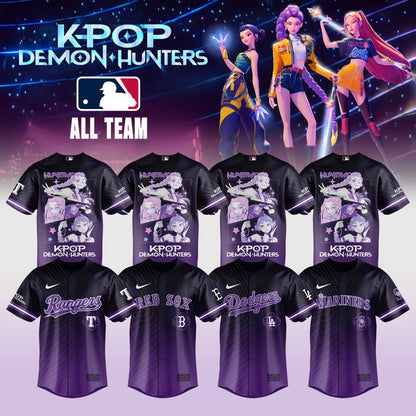 All Team MLB x Kpop Demon Hunters 2026 Limited Edition Jersey