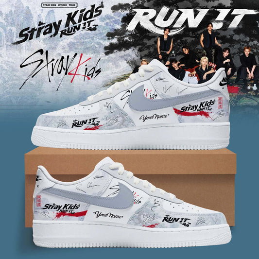 STRAY KIDS – RUN IT WORLD TOUR 2026 Edition Shoes