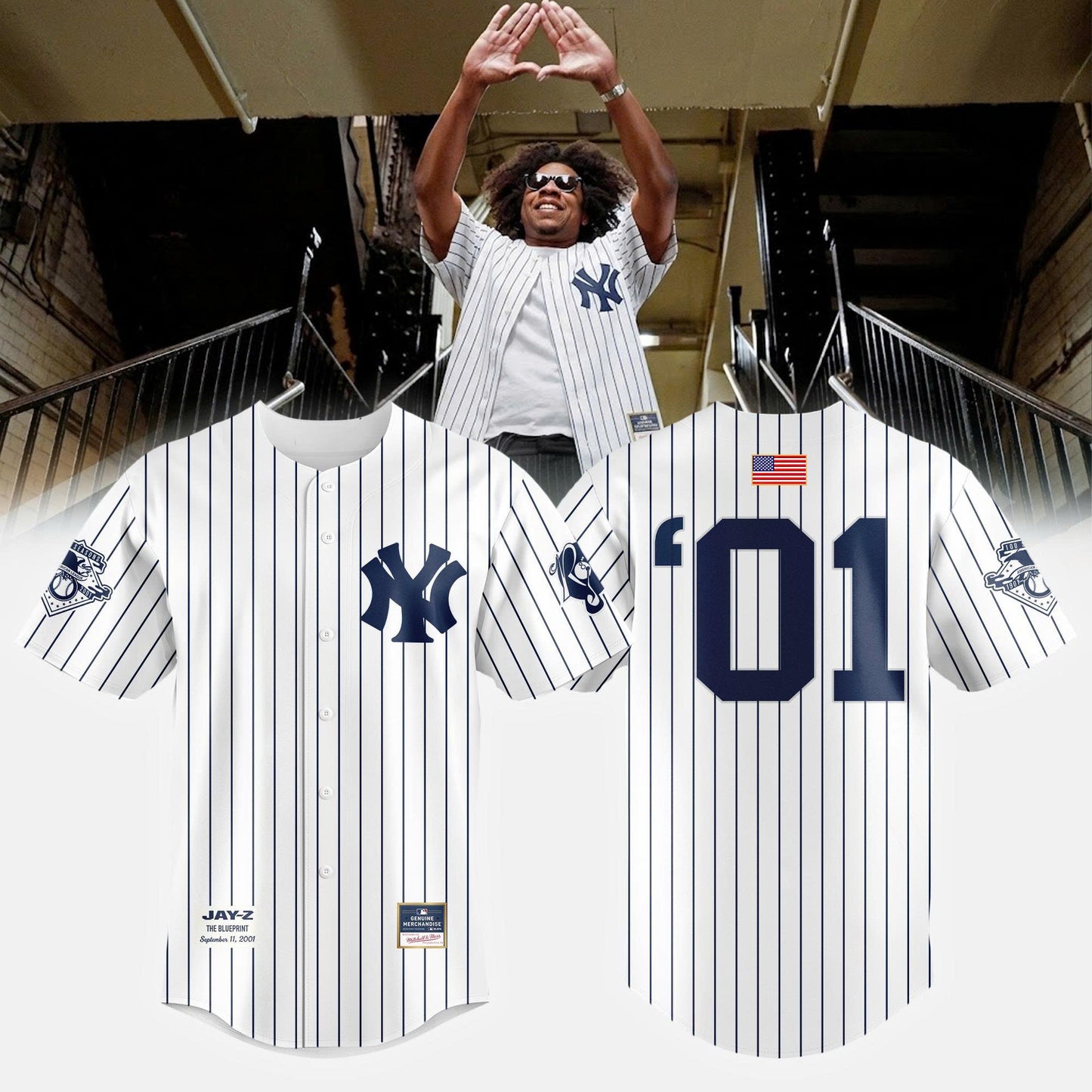 New York Yankees 2026 JAŸ-Z30 Reasonable Doubt Jersey