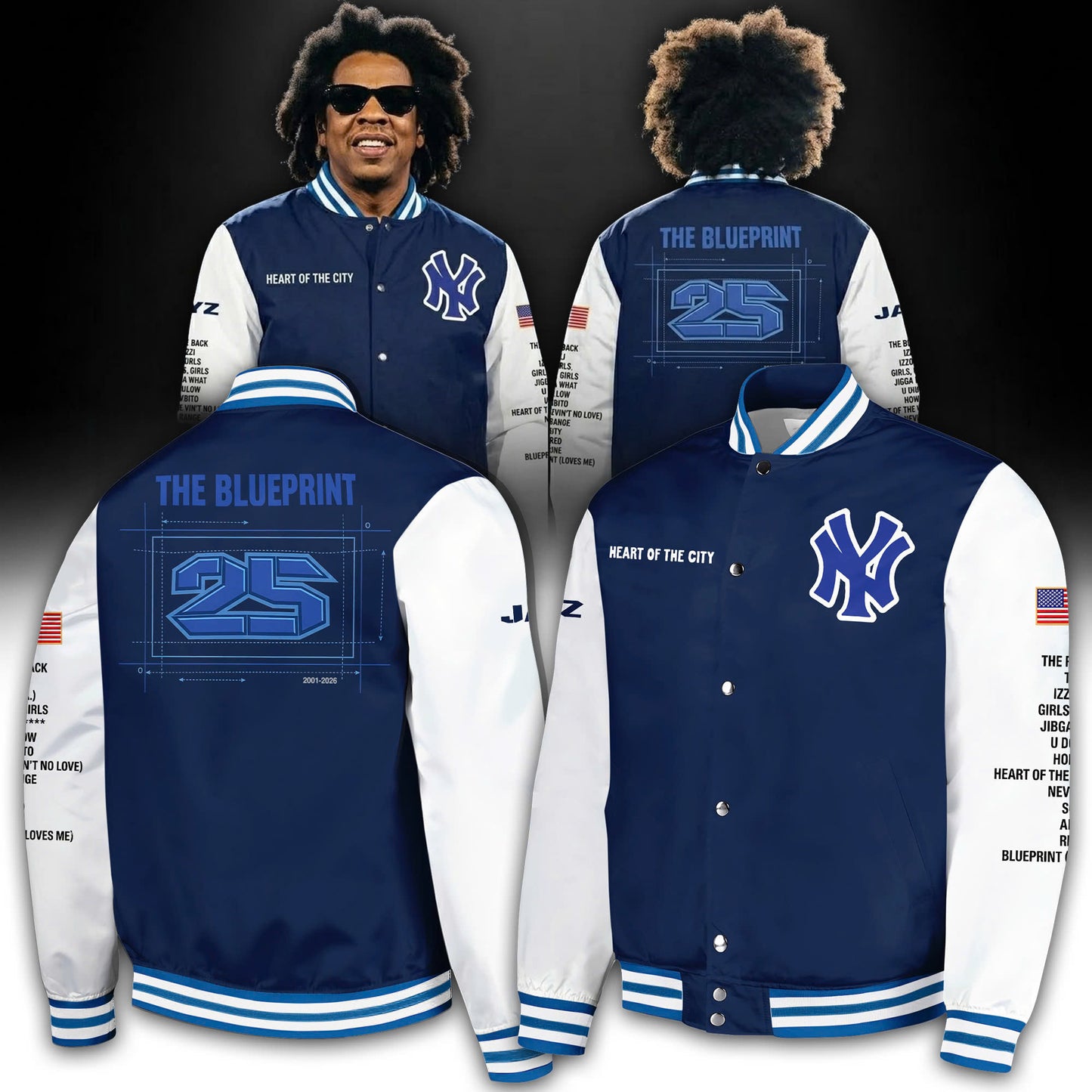 New York Yankees 2026 JAŸ-Z30 Reasonable Doubt Jacket