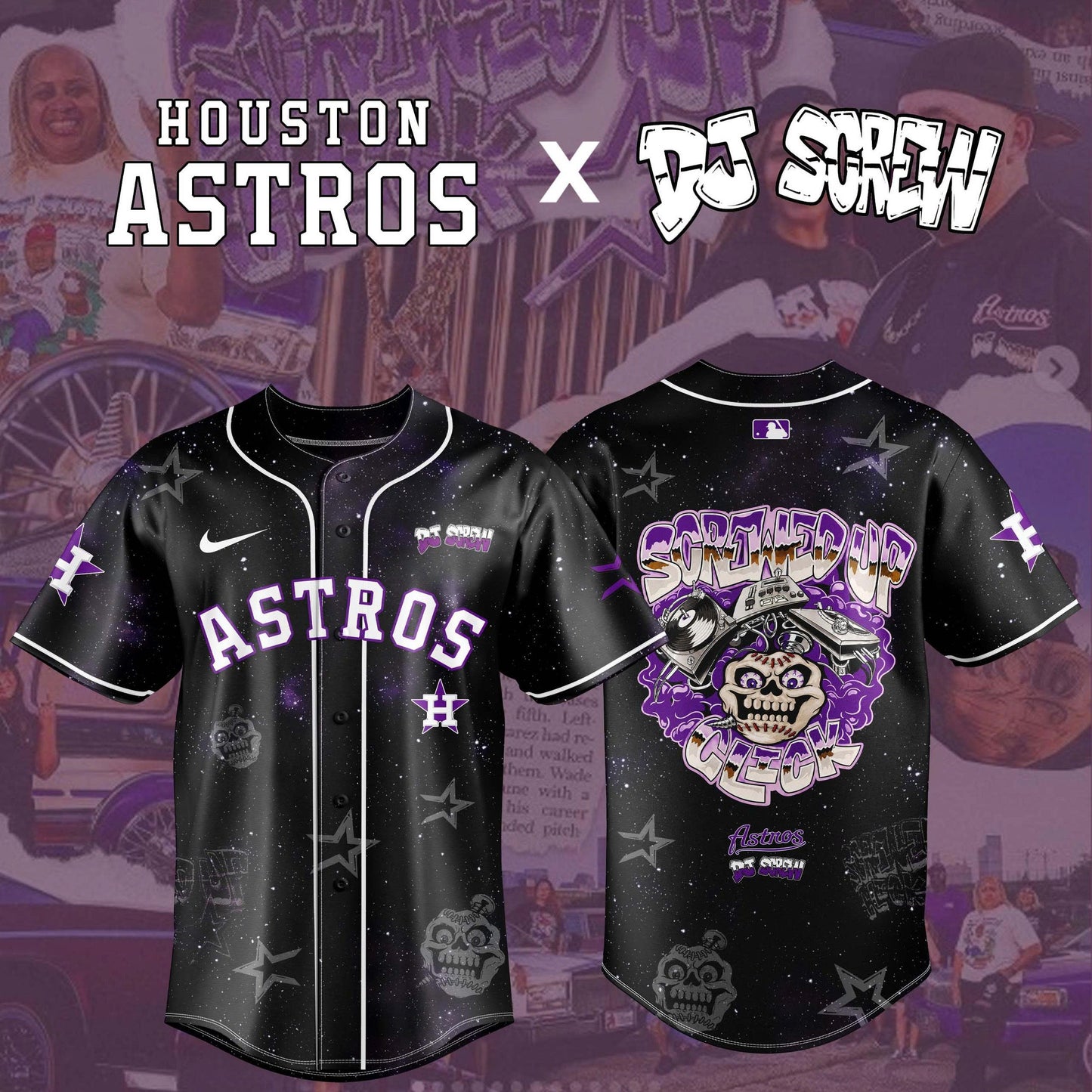 Houston Astros x DJ Screw Collection Jersey