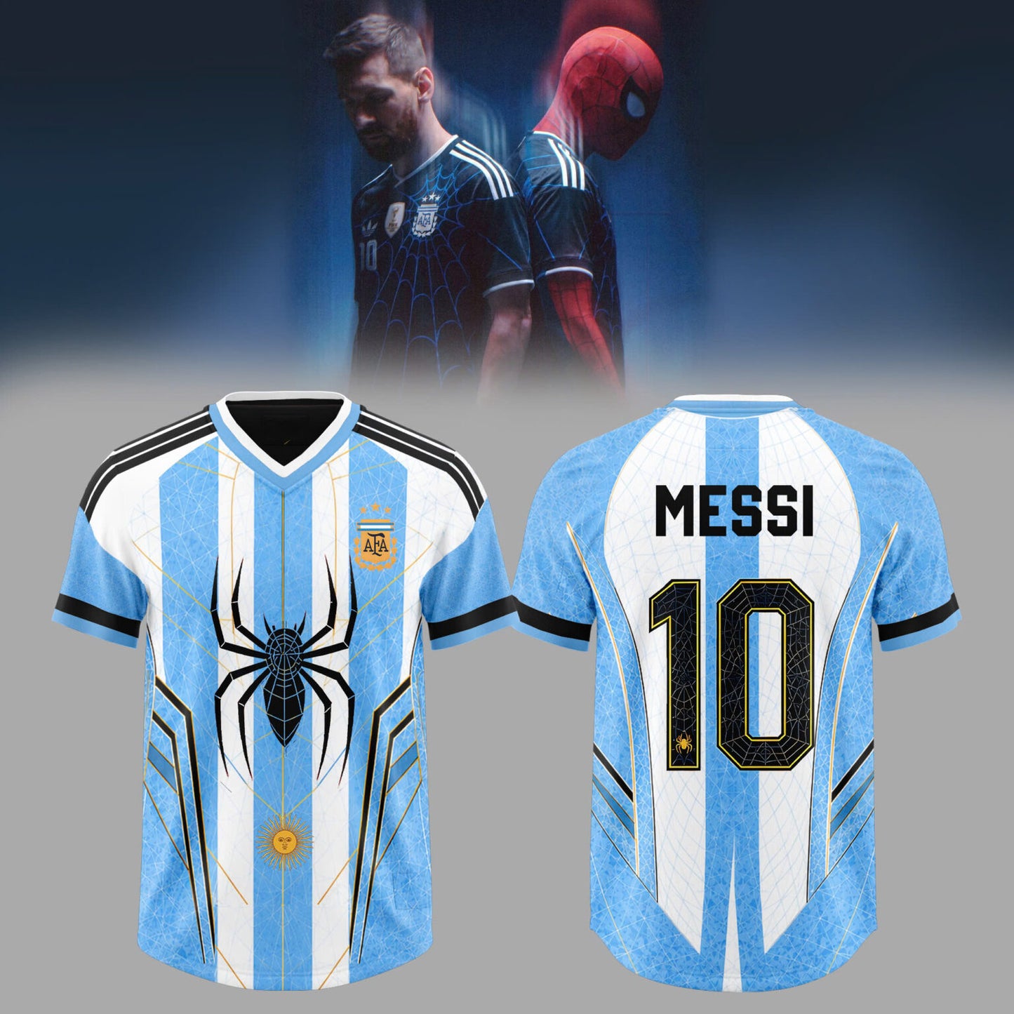 Messi x Spider Man Edition Jersey