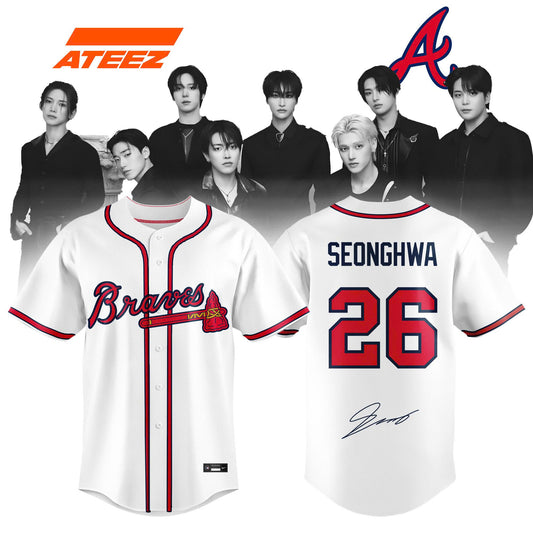 Atlanta Braves x ATEEZ 2026 Limited Edition Jersey
