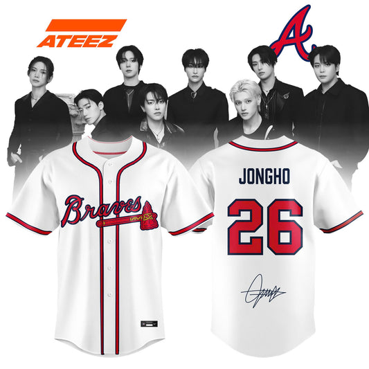 Atlanta Braves x ATEEZ 2026 Limited Edition Jersey